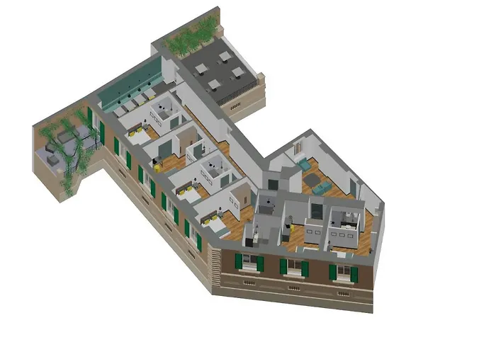 Domus Alberico Gæstehus 4*